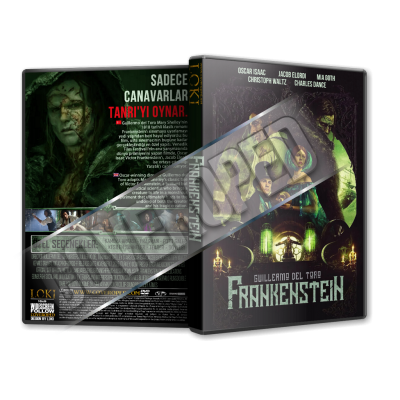 Frankenstein - 2025 Türkçe Dvd Cover Tasarımı Frankenstein - 2025 Türkçe Dvd Cover Tasarımı